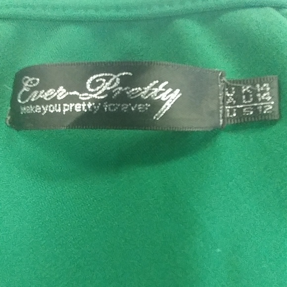 Green Cocktail Dress - Picture 4 of 4